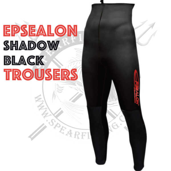 Epsealon Shadow Black Spearfishing Trousers