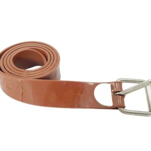 Meandros Brown Silicone 5mm Belt