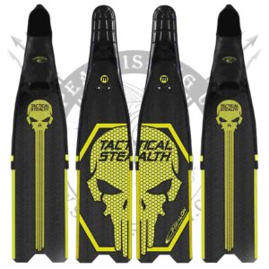 Epsealon Tactical Stealth Carbon Fins with Epsealon Pockets
