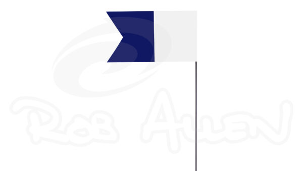 Rob Allen Alpha Boat Flag