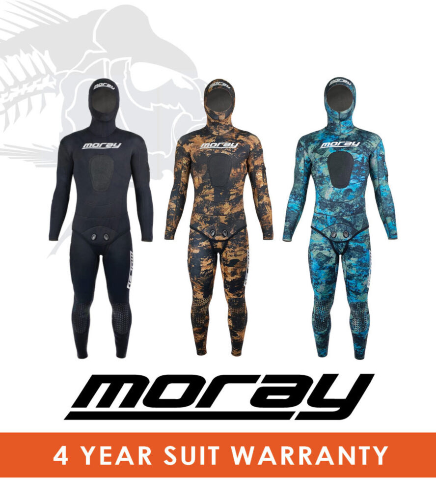 Moray Classic Black Full Wetsuit Spearfishing UK