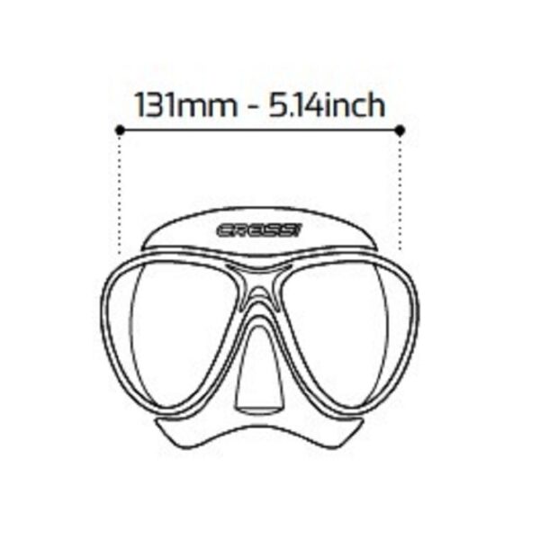 Cressi Ultra Low Minima Mask - Image 2