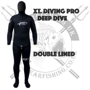 XT Diving Pro Custom Deep Dive- Double Lined Black