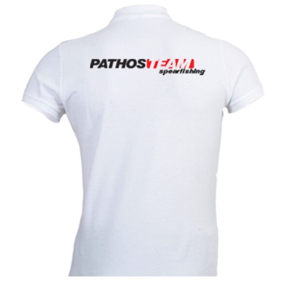 Pathos Polo Short Sleeve White - Image 2