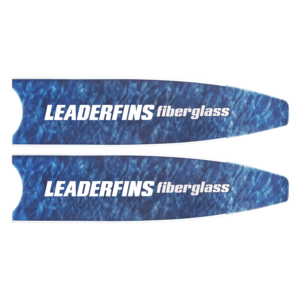Leaderfins Custom Blue Camo Blades