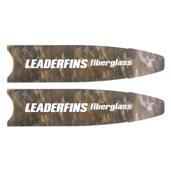 Leaderfins Custom Green Camo Blades