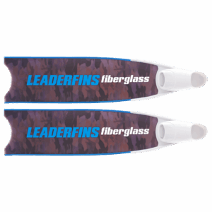 Leaderfins Custom Grey Camo Fins