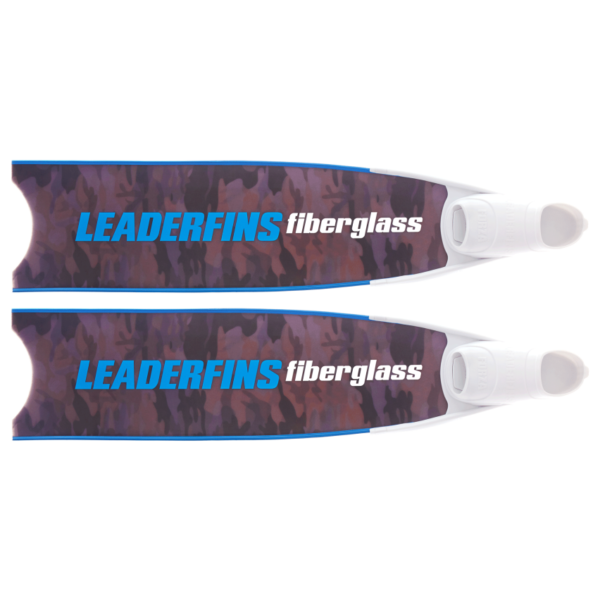 Leaderfins Custom Grey Camo Fins