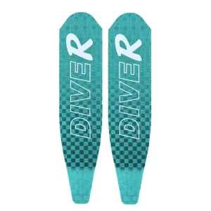 DiveR HypeTex Teal Fins