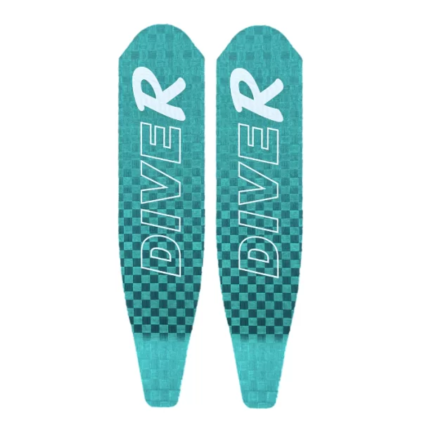 DiveR HypeTex Teal Fins