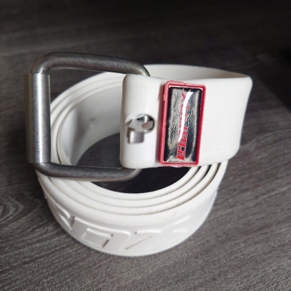 Labrax White Silicone Belt 4mm - Image 2