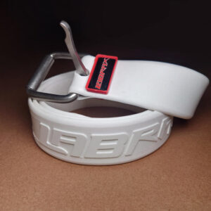 Labrax White Silicone Belt 4mm