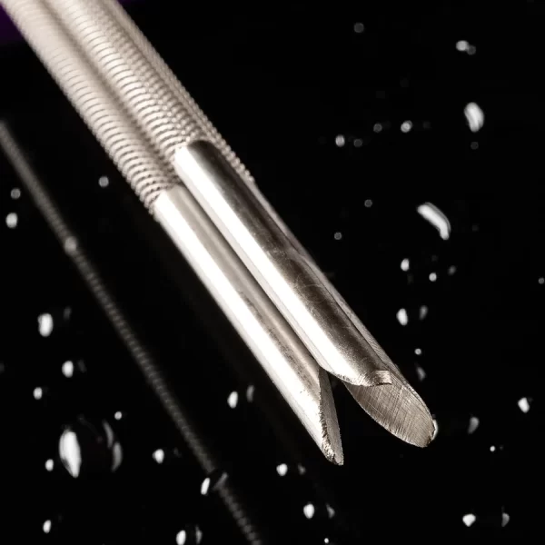 Evolve 3-Prong - Stainless Steel Knurled - Image 3