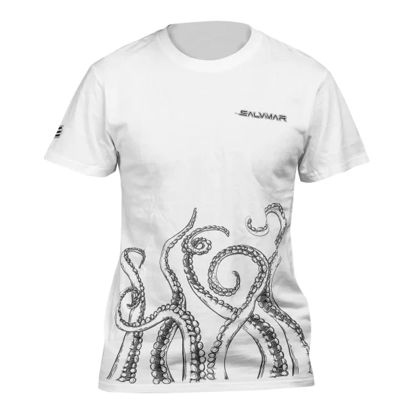 Octopus spearfishing t shirt