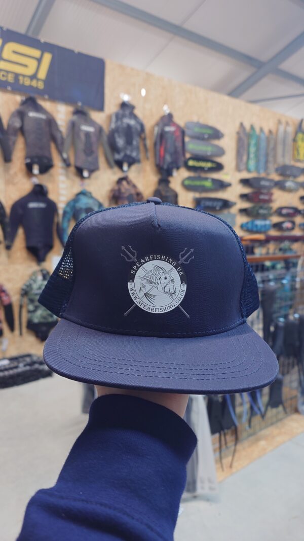 Spearfishing UK Trucker Cap - Navy - Image 4
