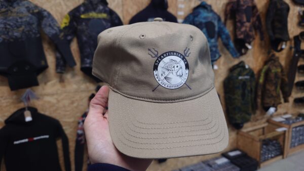 Spearfishing UK 5 Panel Cap - Sand - Image 2