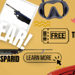 Win spearfishing gear including a ROB ALLEN SPARID