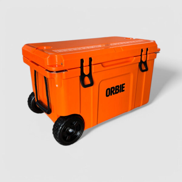 Orbie 55 Wheeled Cooler - Orange - Image 7