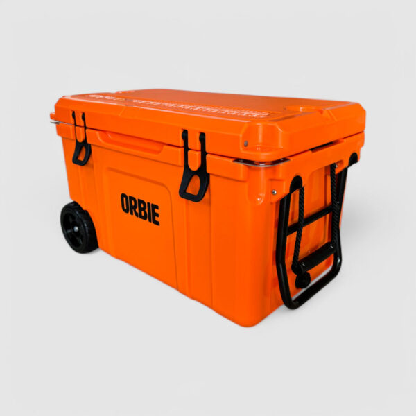 Orbie 55 Wheeled Cooler - Orange - Image 8