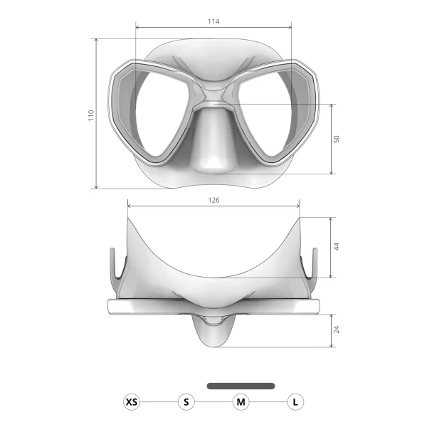 Salvimar Morpheus Anti Fog Mask - Image 3