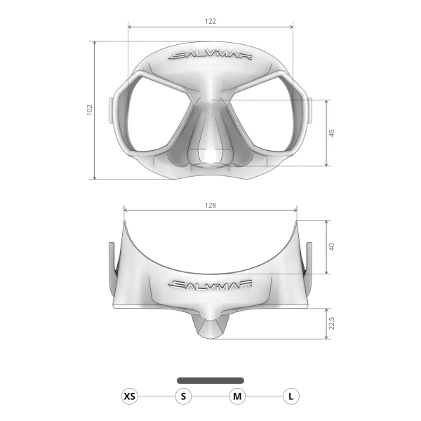 Salvimar Hathor Anti Fog Mask - Image 3
