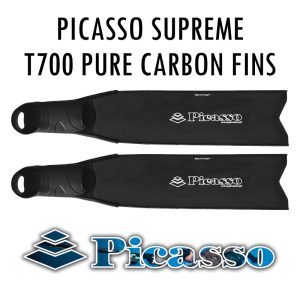 Picasso Supreme T700 Pure Carbon Spearfishing Fins