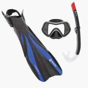 Abysstar Forza 7 & Jupiter Snorkeling Fins Set - Adult