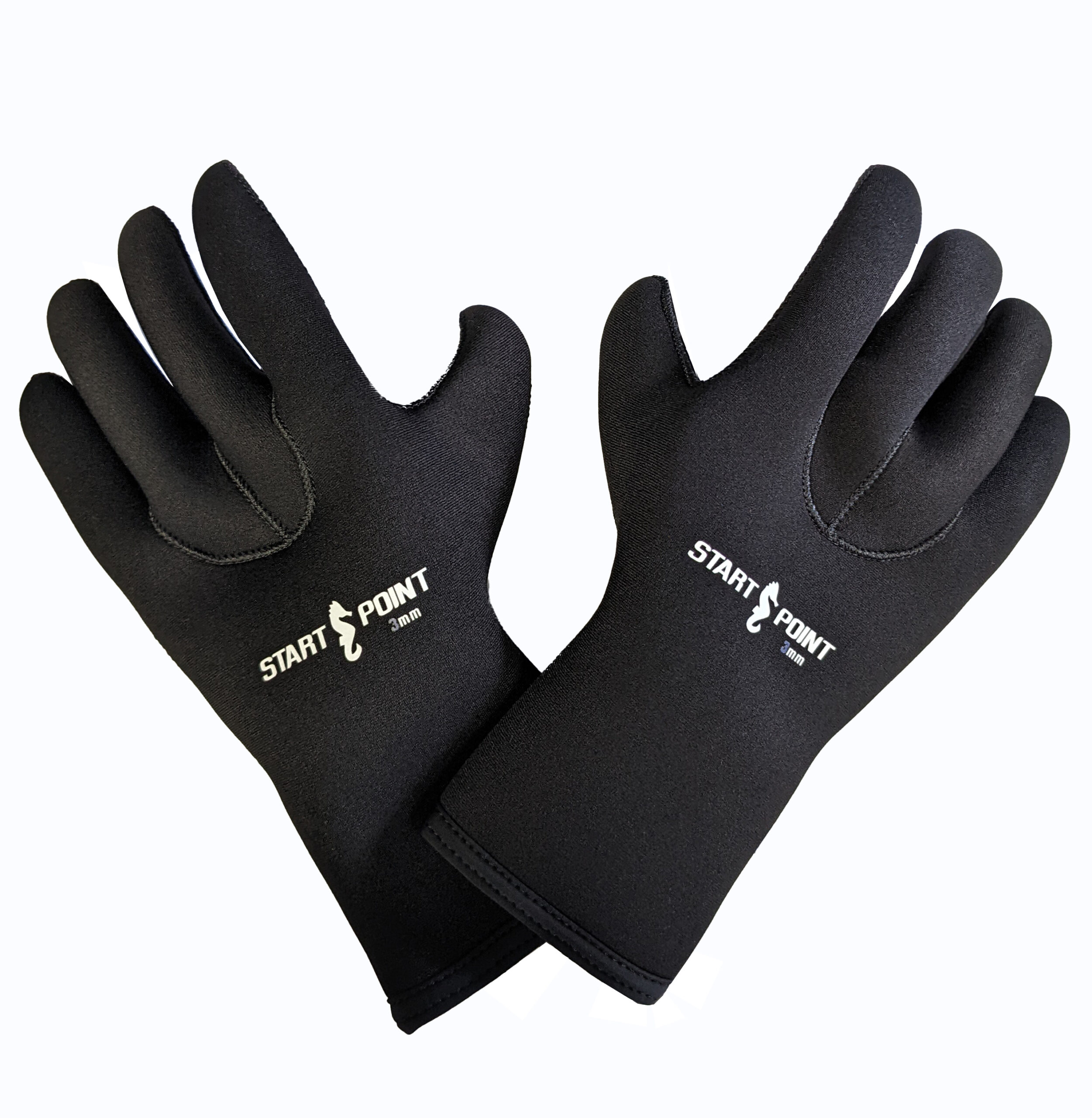 Start Point Black Wetsuit Gloves 3mm