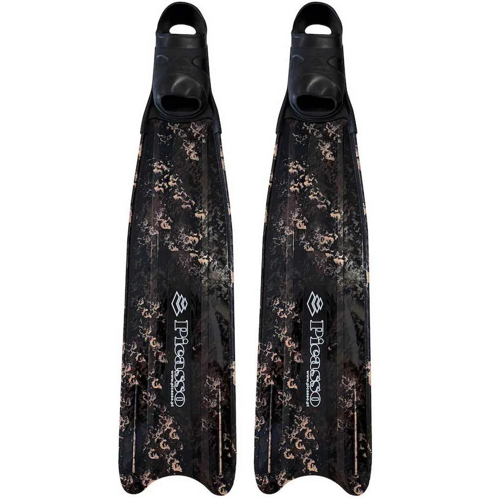 Picasso Premium Spearfishing Fins Kelp Camo