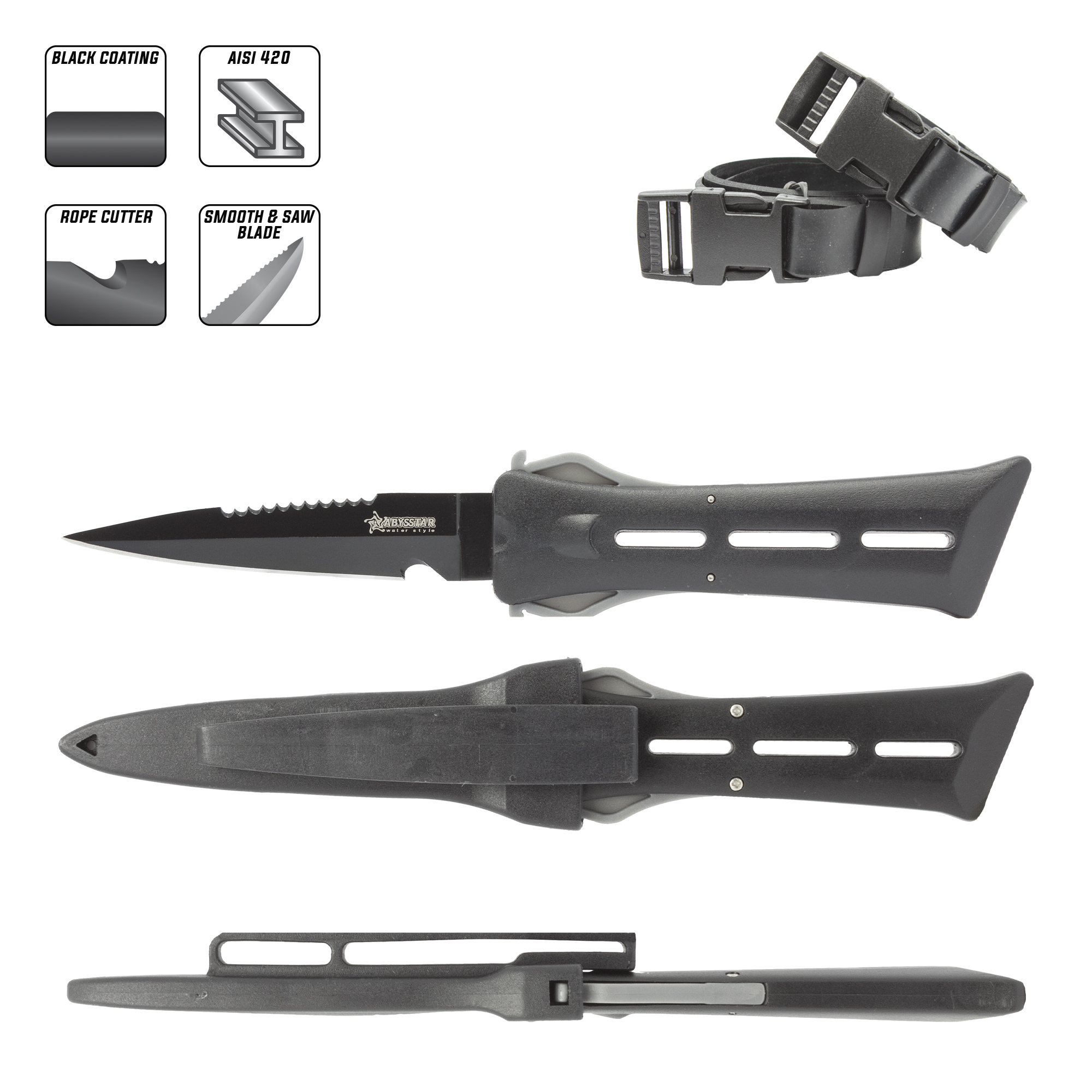 Abysstar Grouper Evo Spearfishing Wetsuit - Image 36