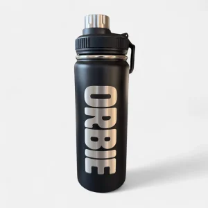 Orbie 18oz Insulated Bottle - Black