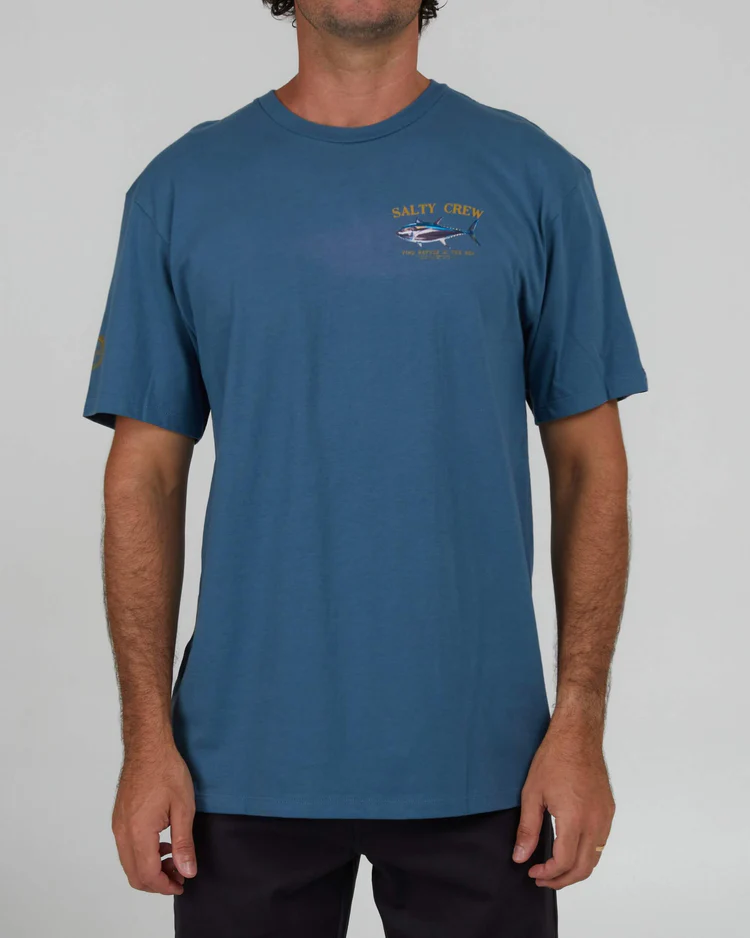 Salty Crew Big Blue S/S Premium Tee - Slate - Image 2