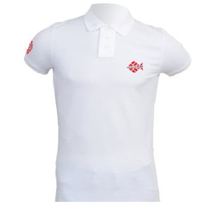 Pathos Polo Short Sleeve White