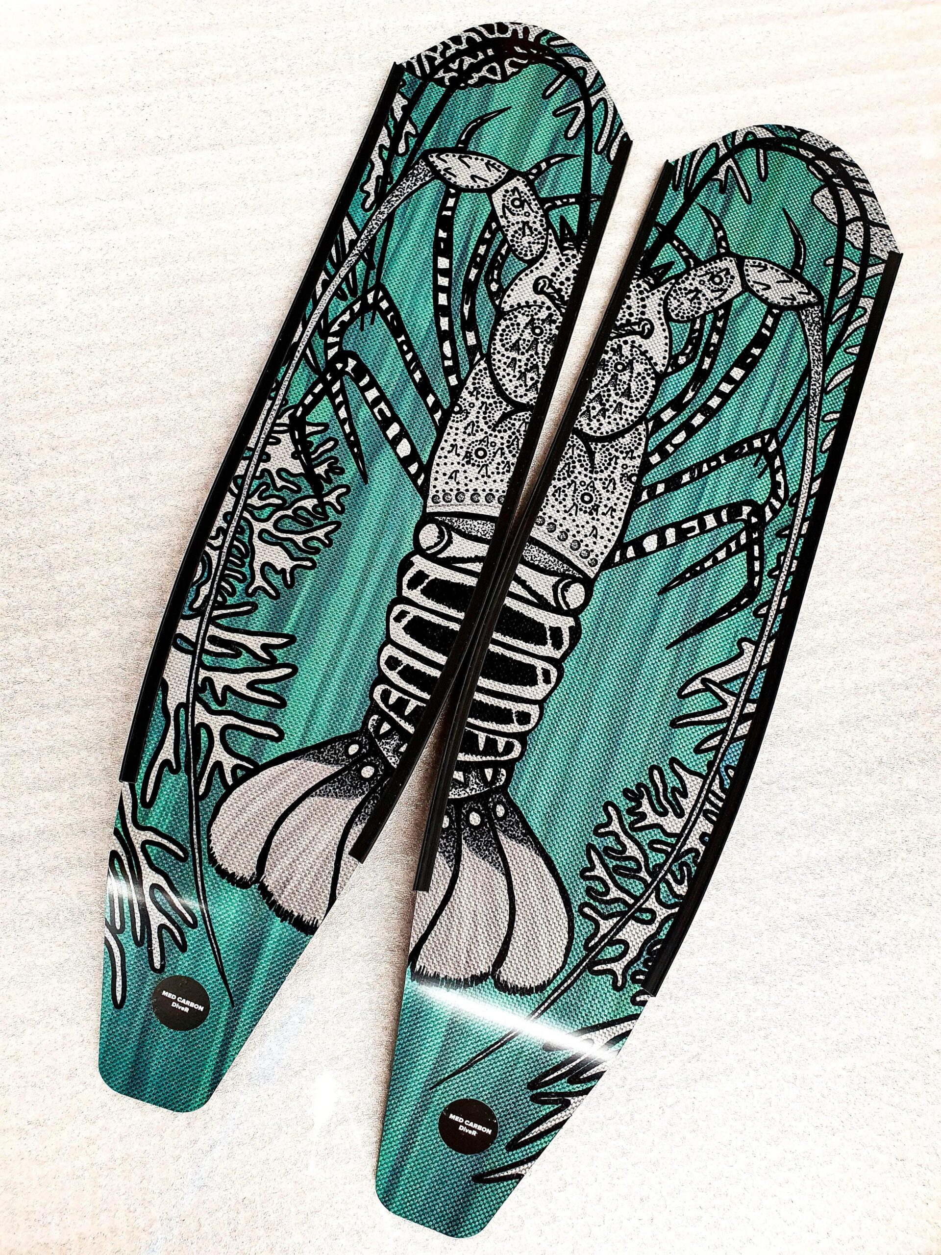 DiveR Crayfish Spearfishing Fins