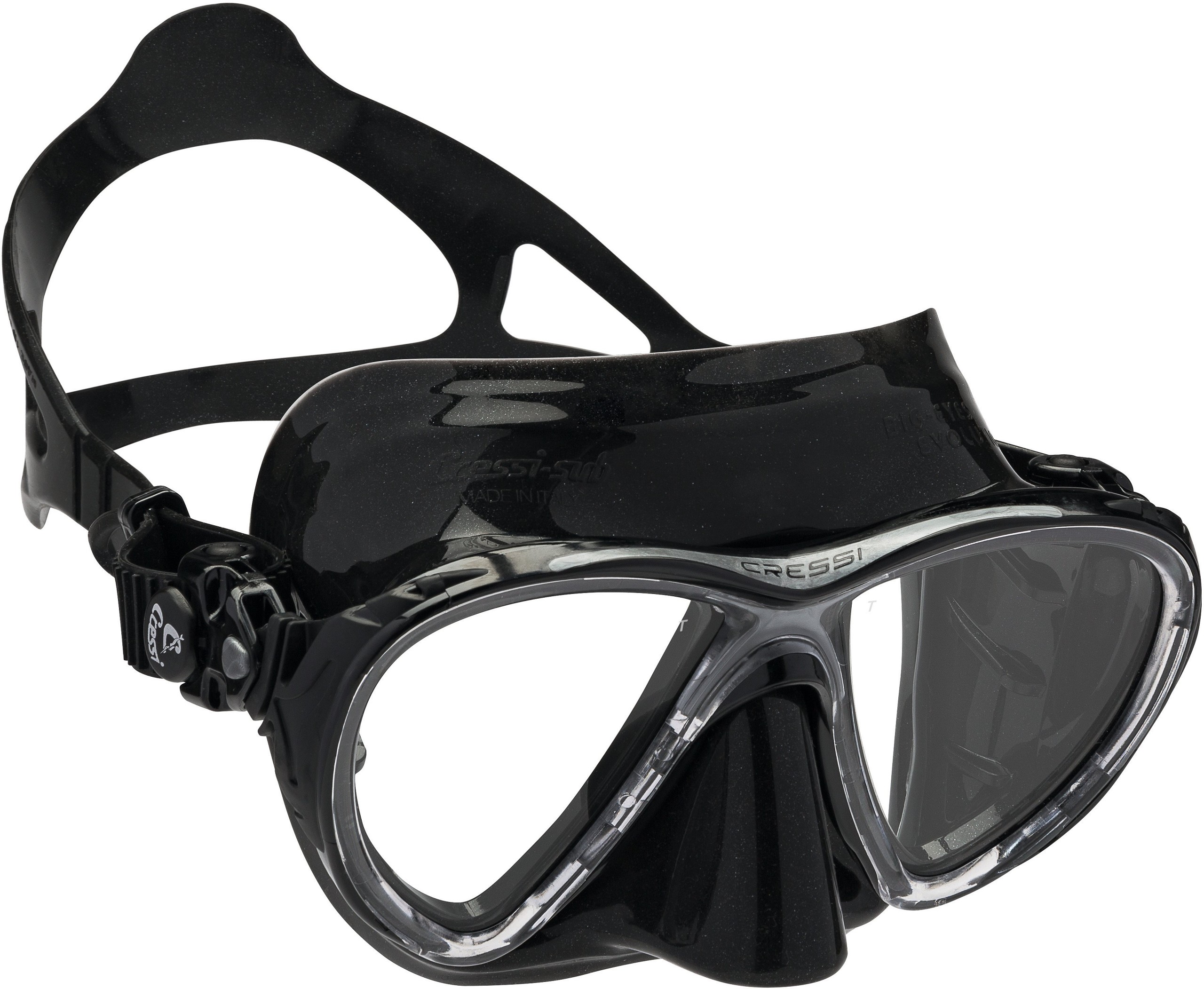 Cressi Big Eyes Evolution & Quantum Optical Lenses Left - Image 2