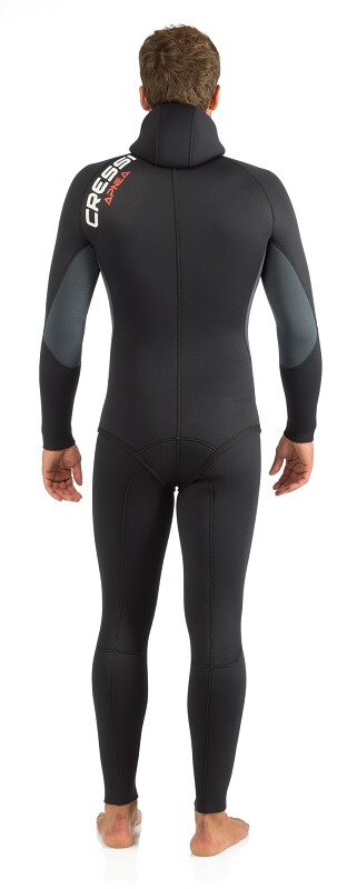 Cressi Apnea black complete 5mm wetsuit/ XL- Repaired - Image 3