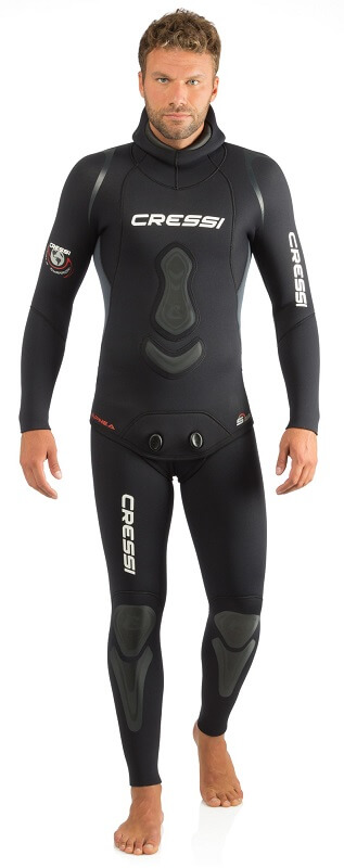 Cressi Apnea wetsuit hood down