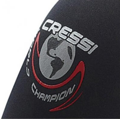 Cressi Apnea wetsuit logo