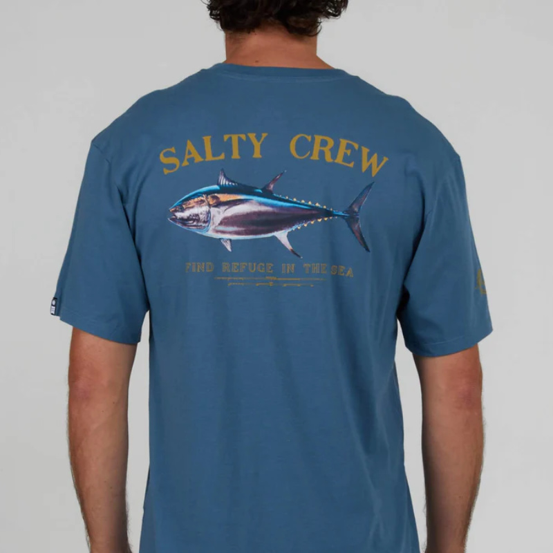 Salty Crew Big Blue S/S Premium Tee - Slate