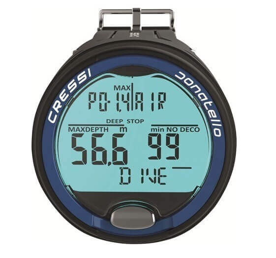 Cressi Donatello Diving Computer black and blue