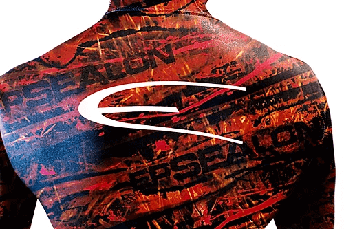 Epsealon Red Fusion Wetsuit Jacket - Image 4