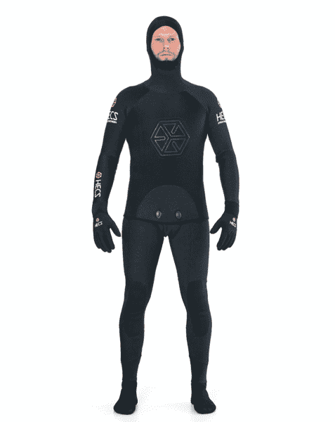 HECS Stealth Wetsuit - Black - Image 5
