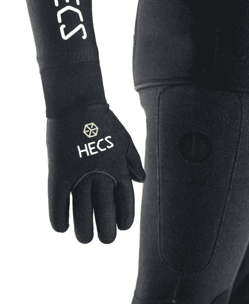 HECS Stealth Wetsuit - Black - Image 4