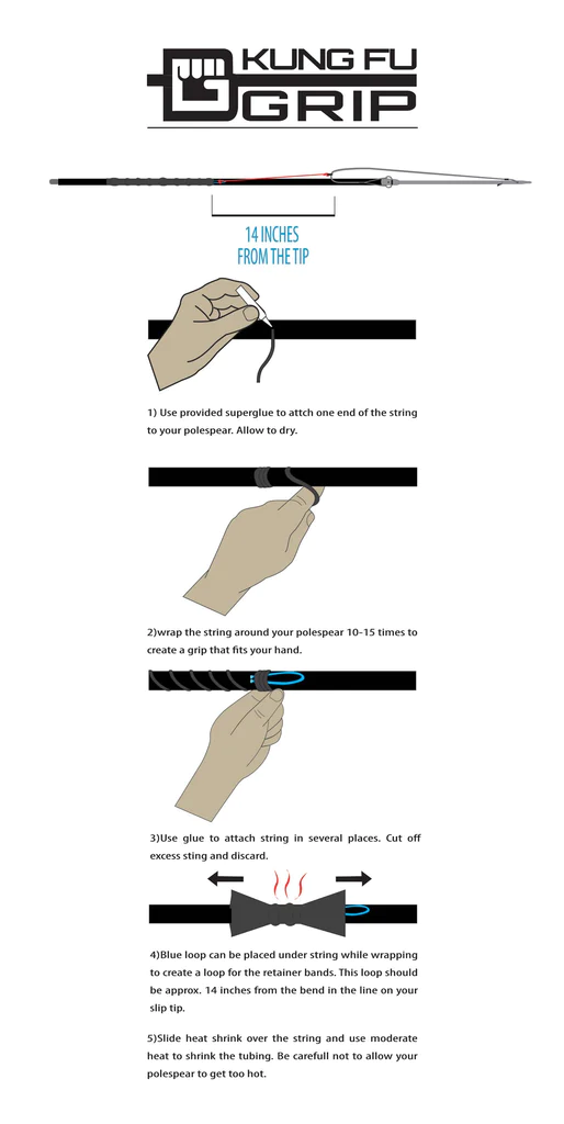 Headhunter Kung Fu Grip Kit for Polespear - Image 5
