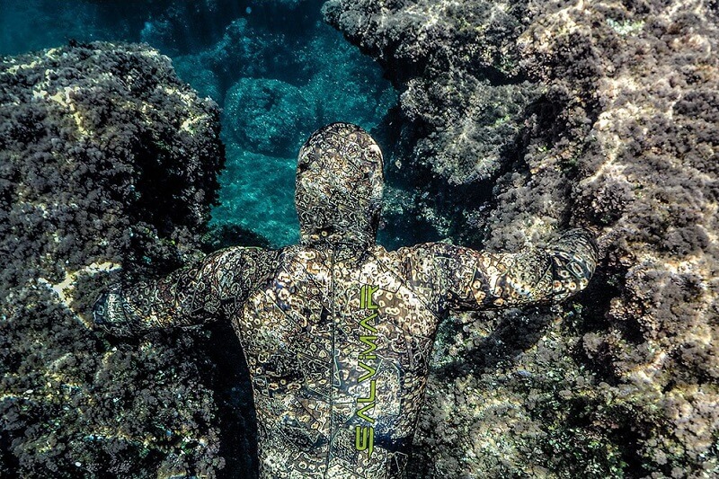 Salvimar Krypsis wetsuit camouflage