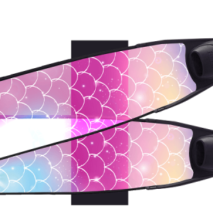 Leaderfins Mermaid Semi-transparent black