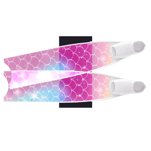 Leaderfins Mermaid Semi-transparent white