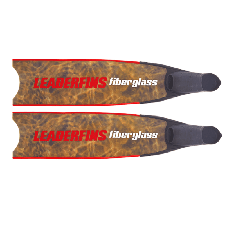 Leaderfins Custom Blue Camo bi-fins - Image 12