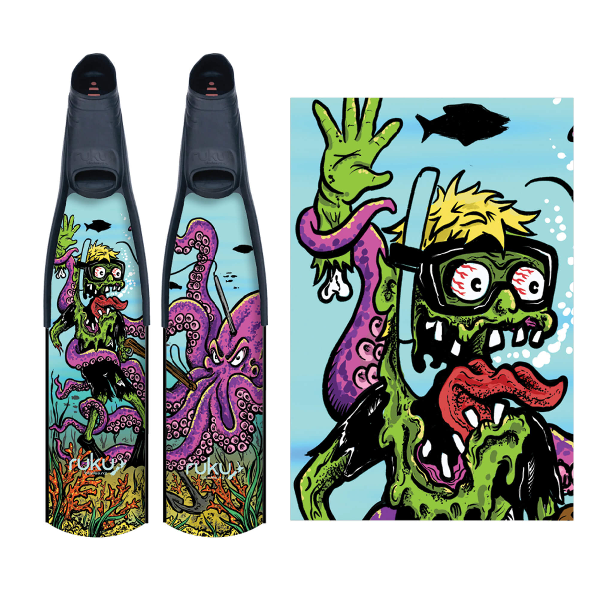 Ruku Blades Zombie - Blades only