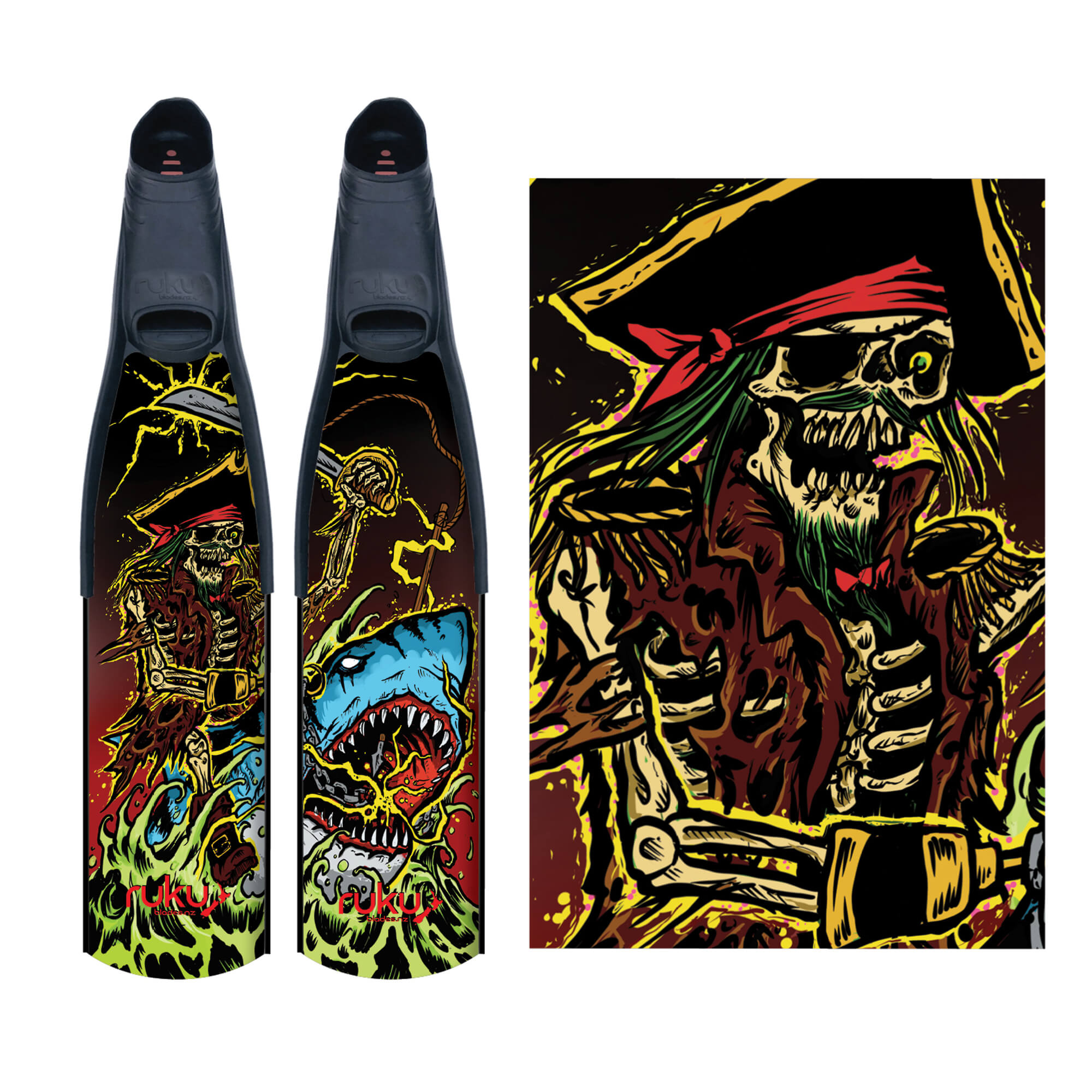 Ruku Blades Shark Pirate